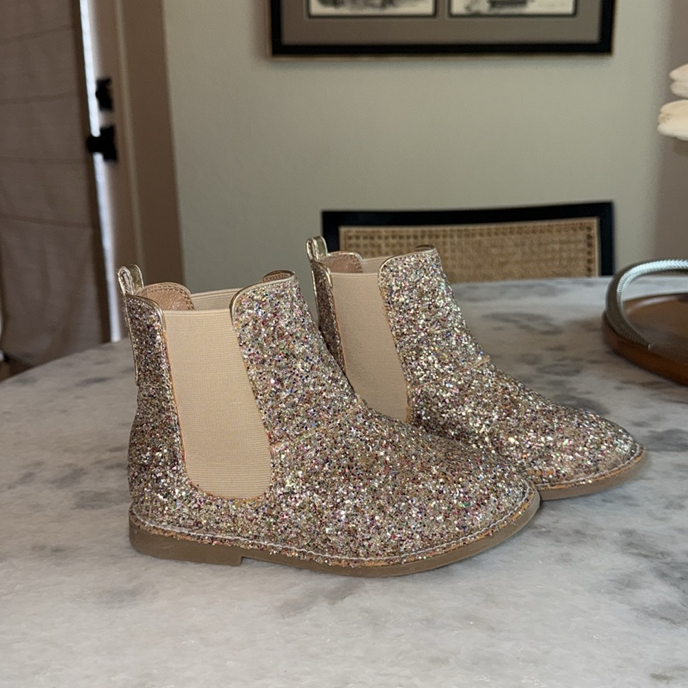 JCREW Glittery Kids Boots